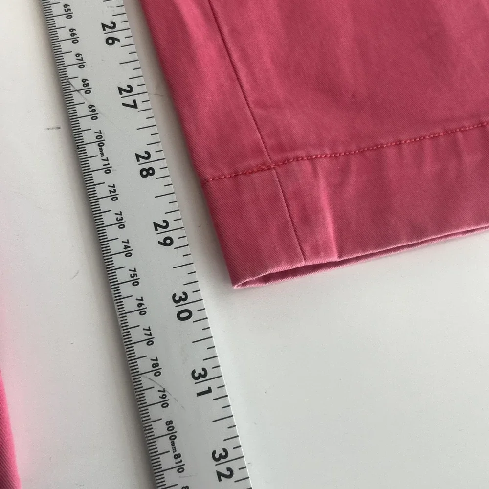 NWT Polo Ralph‎ Lauren Pants 32x32 Red Coral Stretch Suffield Classic Fit Chino